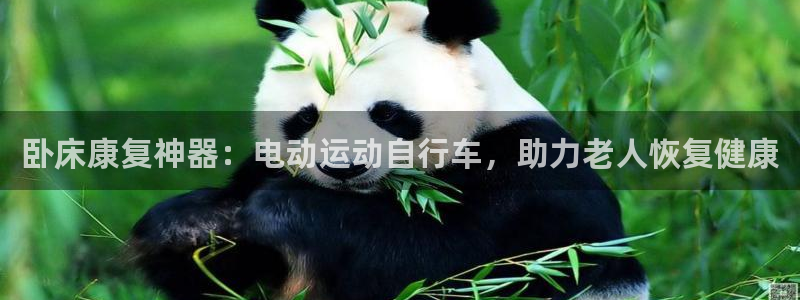 尊龙凯时-人生就是博!|卧床康复神器:电动运动自行车,助力老人恢复健康(图1) 尊龙凯时-人生就是博!